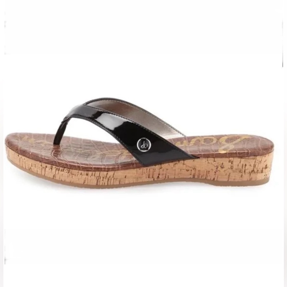 Sam Edelman Black and Brown Sandals
